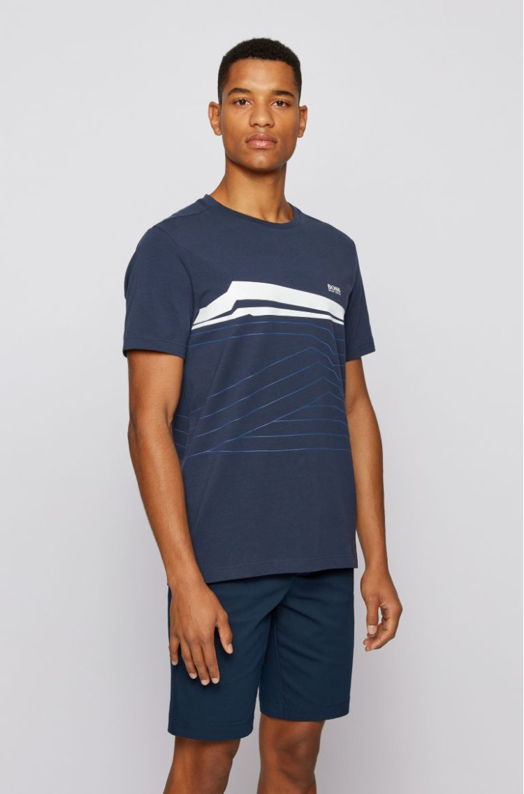 Футболка Regular fit для чоловіків (468525), колір Синій - №2