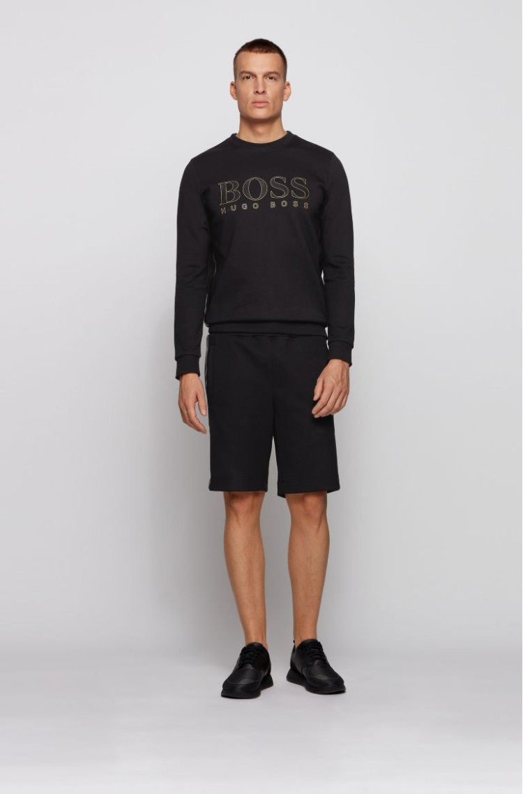 Свитшот Slim fit для мужчин (468528), цвет Черный - №3