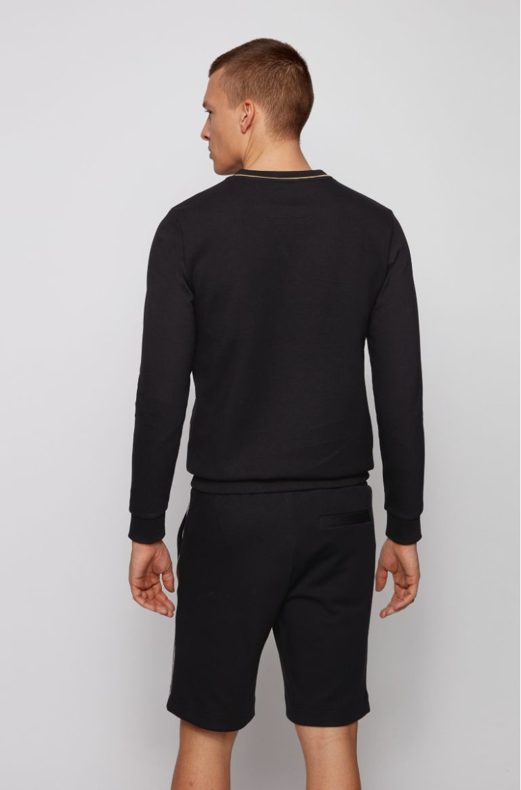 Свитшот Slim fit для мужчин (468528), цвет Черный - №4