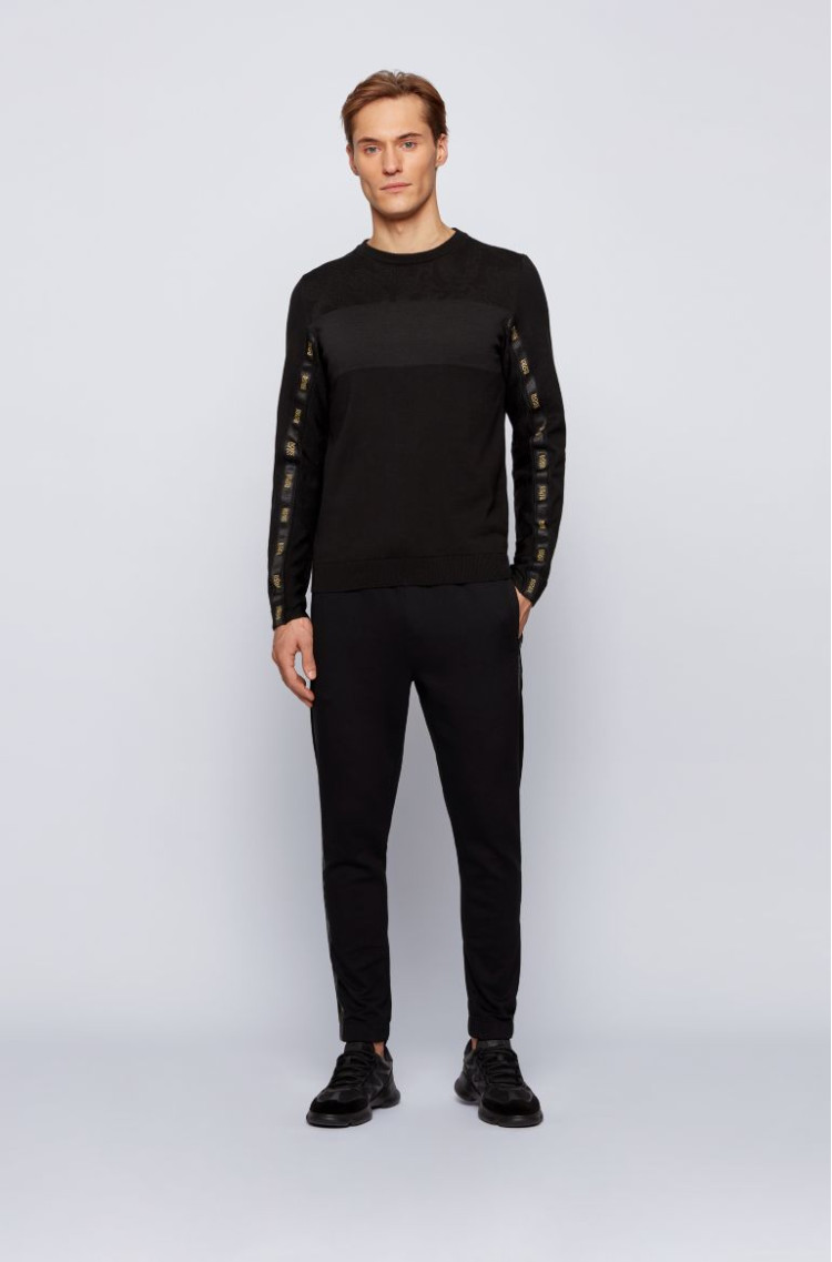 Спортивні брюки Regular fit для чоловіків (468536), колір Чорний - №3
