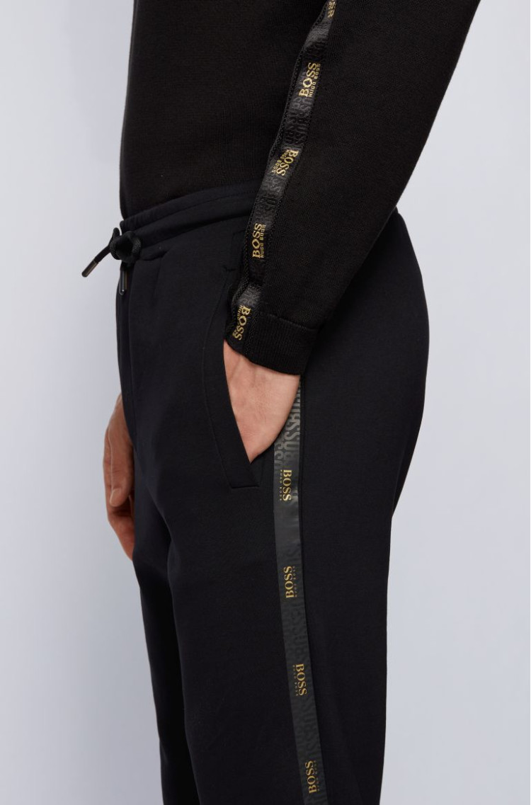 Спортивні брюки Regular fit для чоловіків (468536), колір Чорний - №5
