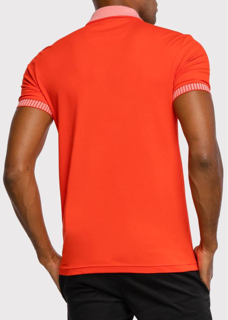 Поло Regular fit для чоловіків (468542), колір Помаранчевий - №3