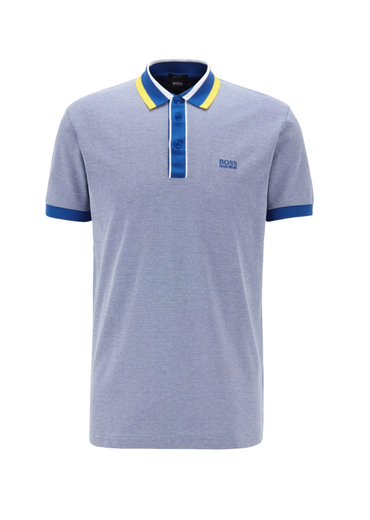 Поло Regular fit для мужчин (468544), цвет Синий - №1