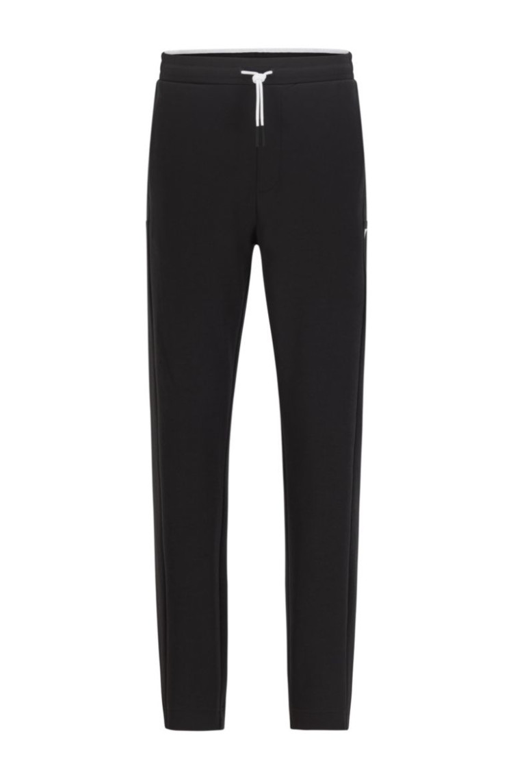 Брюки джерсі Regular fit для чоловіків (468555), колір Чорний - №1