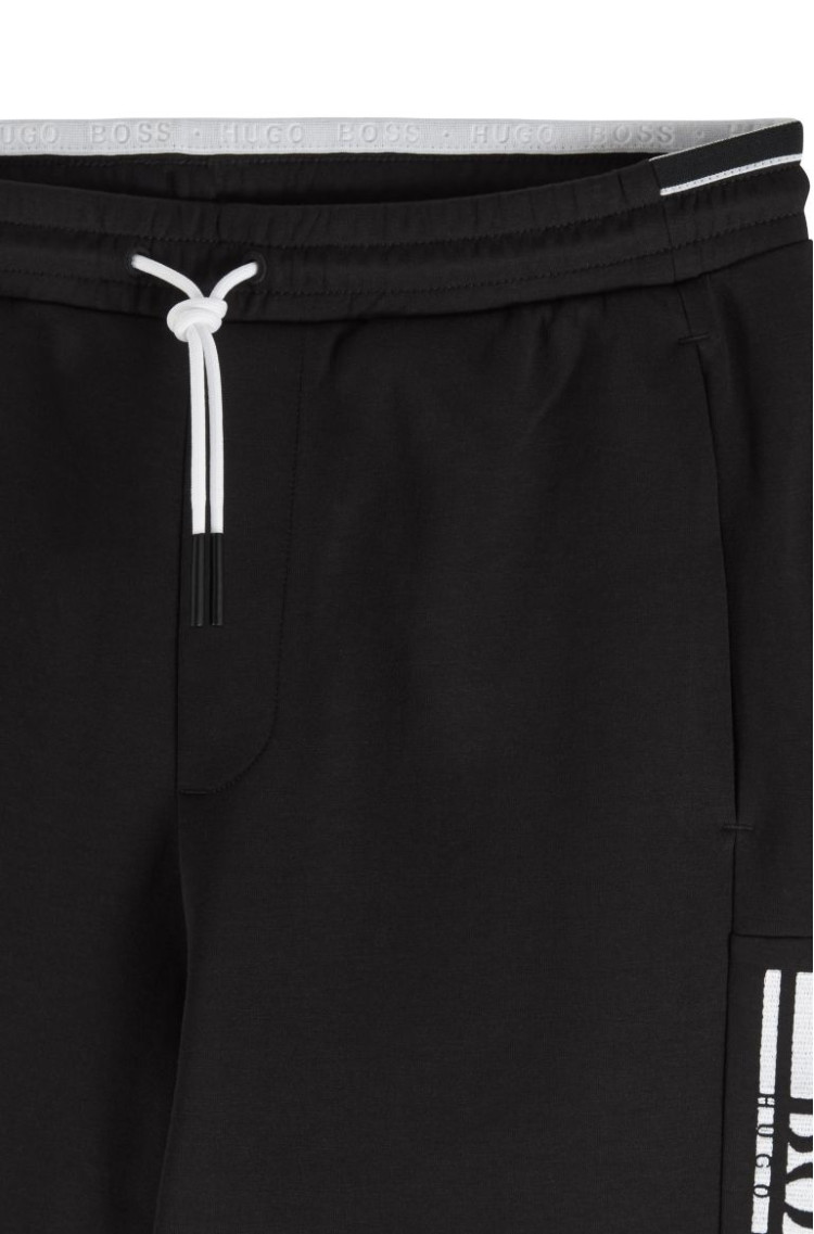 Брюки джерсі Regular fit для чоловіків (468555), колір Чорний - №2