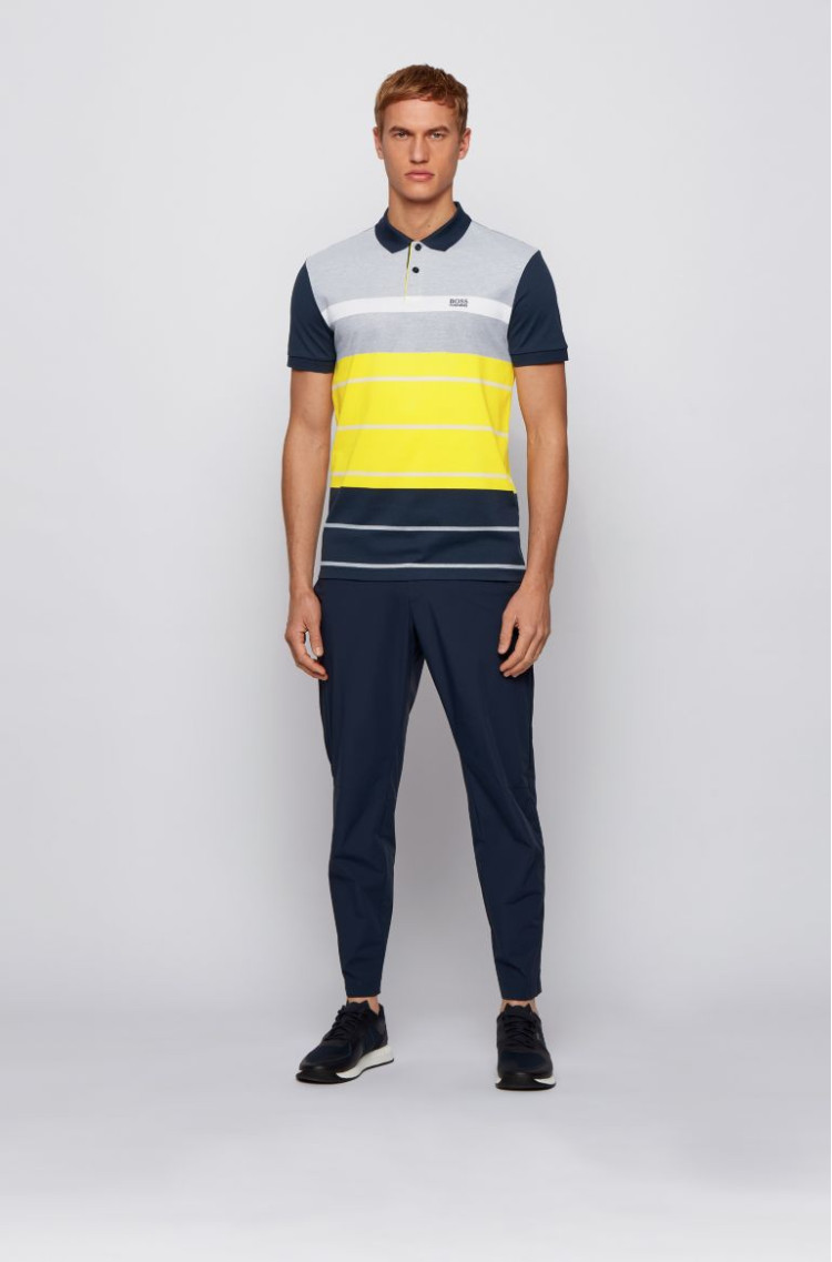 Поло Regular fit для мужчин (468559), цвет Синий - №3