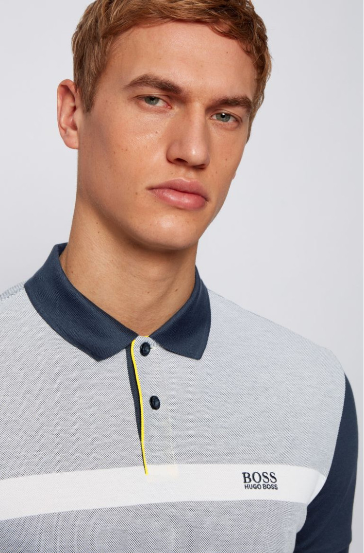Поло Regular fit для мужчин (468559), цвет Синий - №5