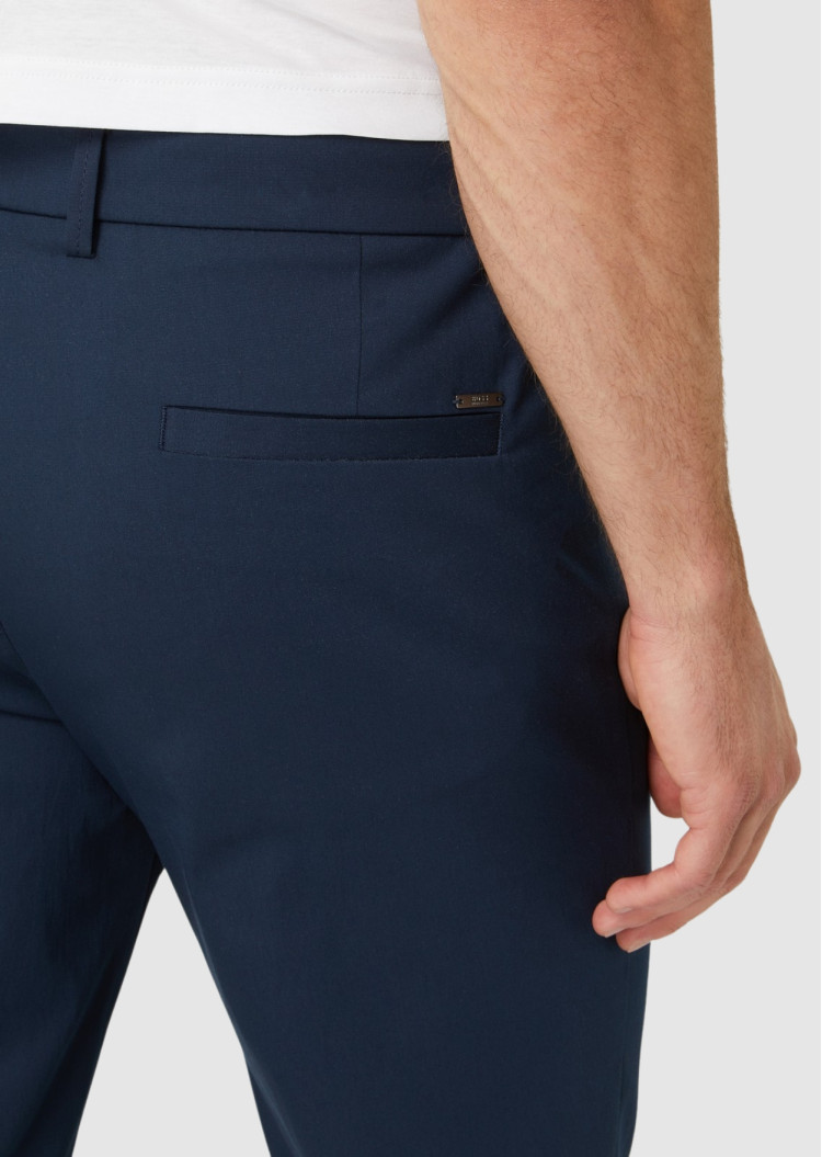 Брюки chinos Slim fit Середня для чоловіків (468561), колір Синій - №5