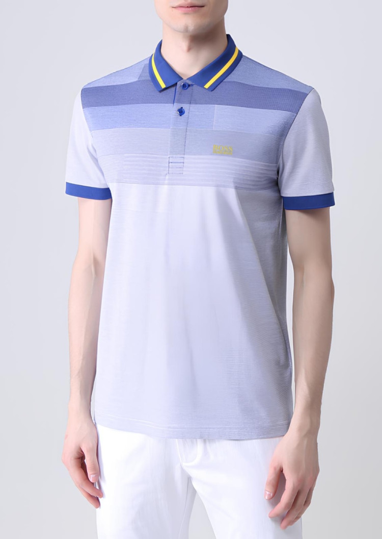 Поло Regular fit для мужчин (468564), цвет Синий - №2
