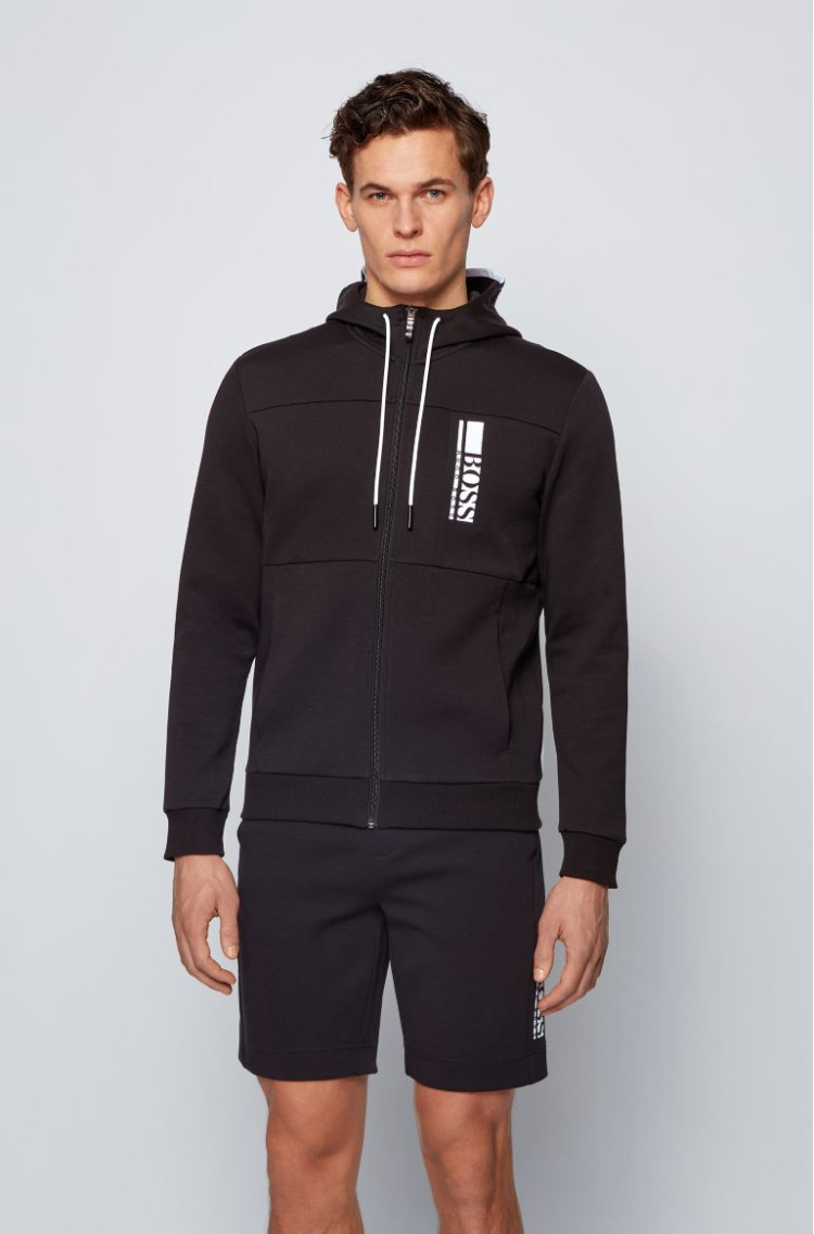 Спортивная кофта Regular fit для мужчин (468570), цвет Черный - №2