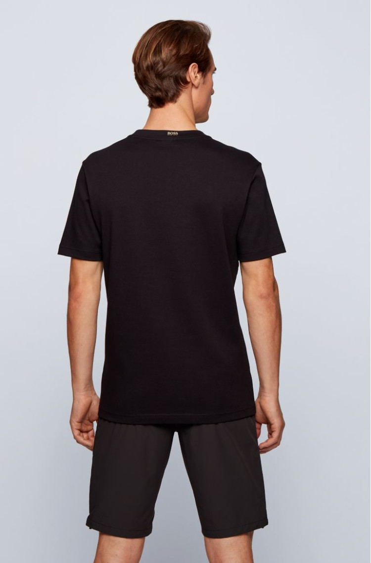 Футболка Regular fit для чоловіків (468572), колір Чорний - №4