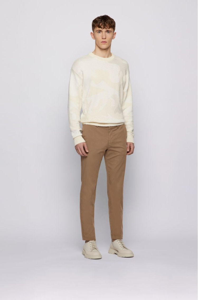 Брюки chinos Slim fit Средняя для мужчин (468577), цвет Коричневый - №2