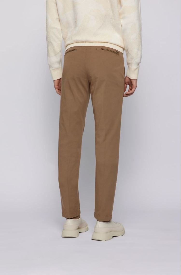 Брюки chinos Slim fit Средняя для мужчин (468577), цвет Коричневый - №4