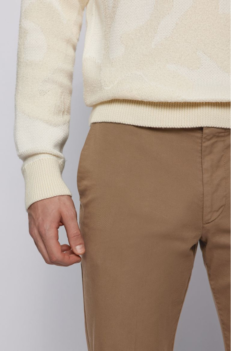 Брюки chinos Slim fit Средняя для мужчин (468577), цвет Коричневый - №5
