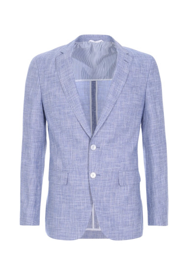 Пиджак кэжуал Extra Slim Fit: очень облегающая, подчеркивающая фигуру.