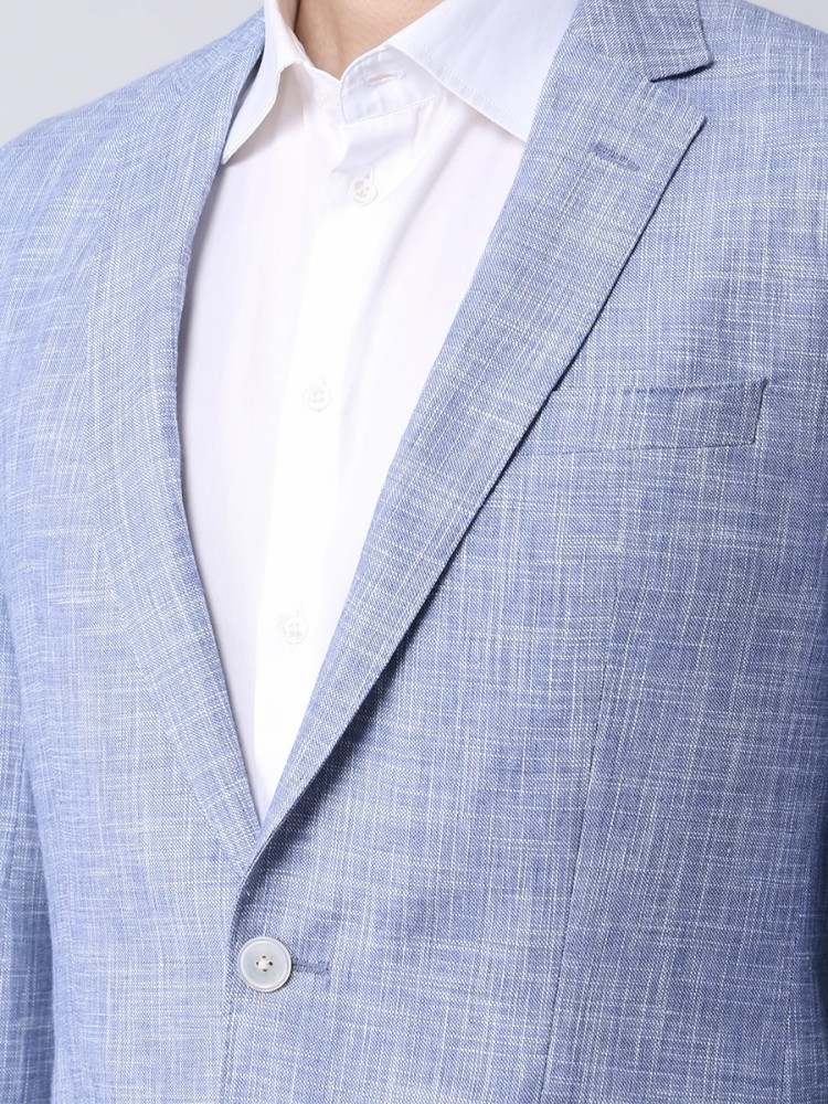 Піджак кежуал Slim Fit для чоловіків (468578), колір Синій - №4