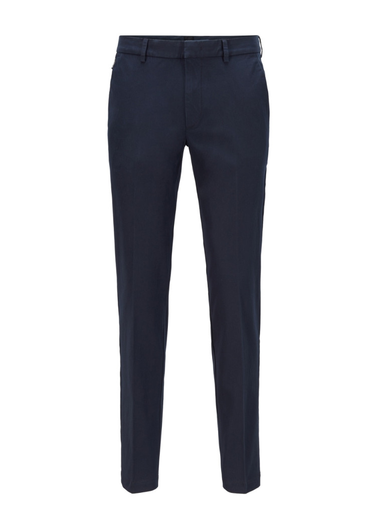 Брюки chinos Extra-slim fit Средняя для мужчин (468579), цвет Синий - №1