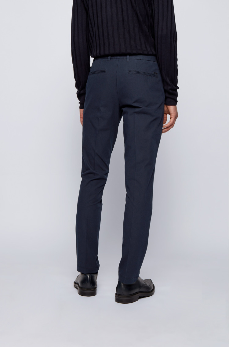 Брюки chinos Extra-slim fit Средняя для мужчин (468579), цвет Синий - №4