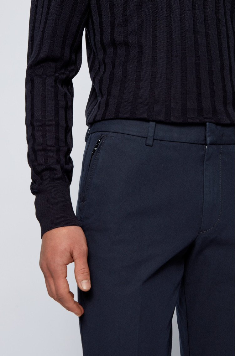 Брюки chinos Extra-slim fit Средняя для мужчин (468579), цвет Синий - №5