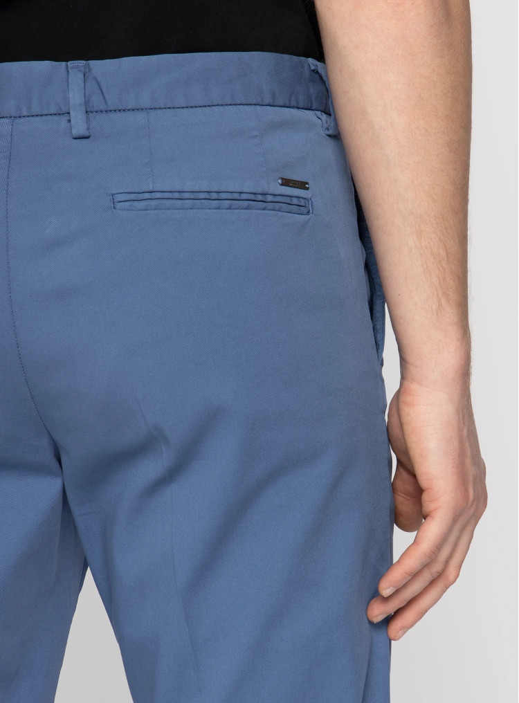 Брюки повсякденні Slim fit Низька для чоловіків (468580), колір Синій - №5