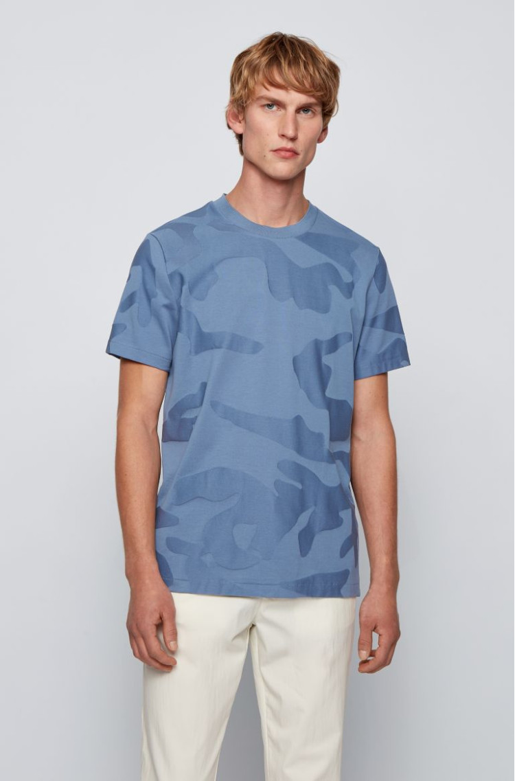 Футболка Regular fit для мужчин (468584), цвет Синий - №2
