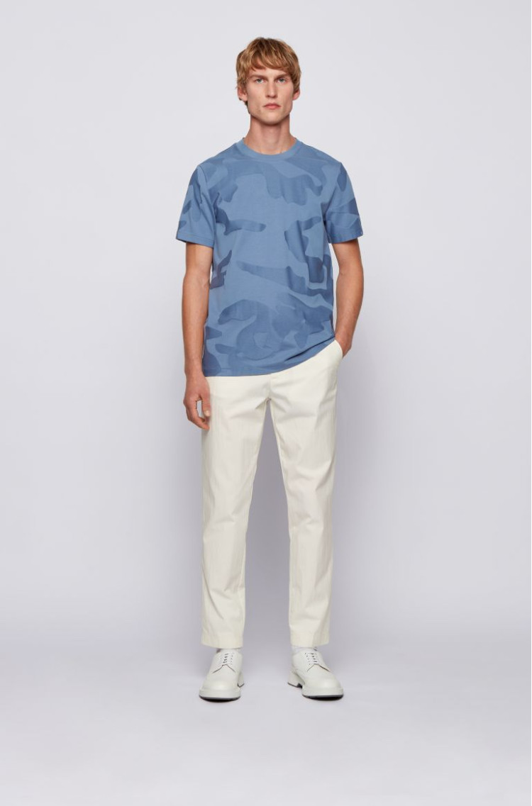 Футболка Regular fit для мужчин (468584), цвет Синий - №3