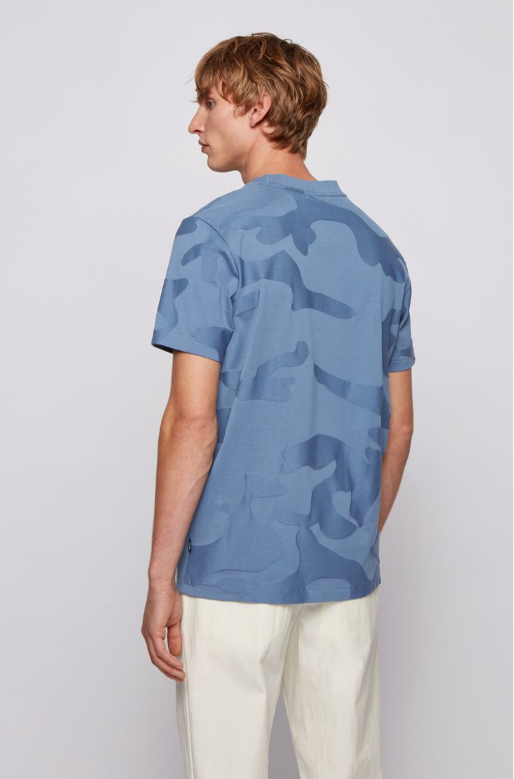 Футболка Regular fit для мужчин (468584), цвет Синий - №4