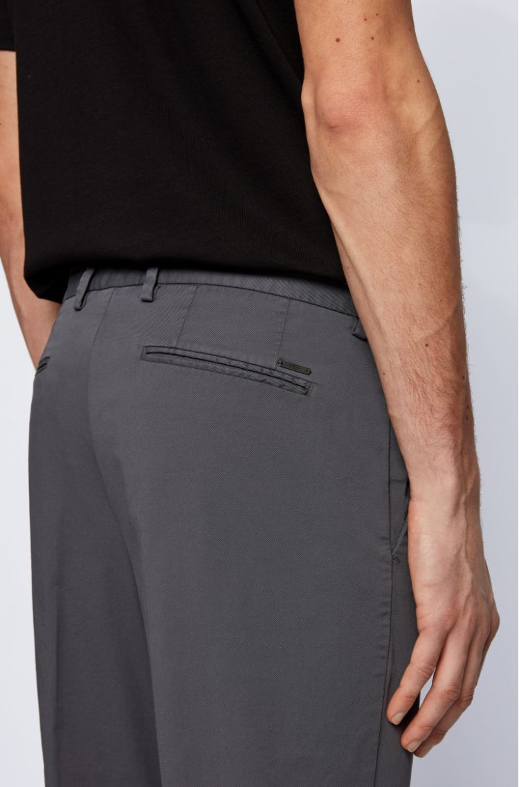 Брюки chinos Slim fit Середня для чоловіків (468588), колір Сірий - №5