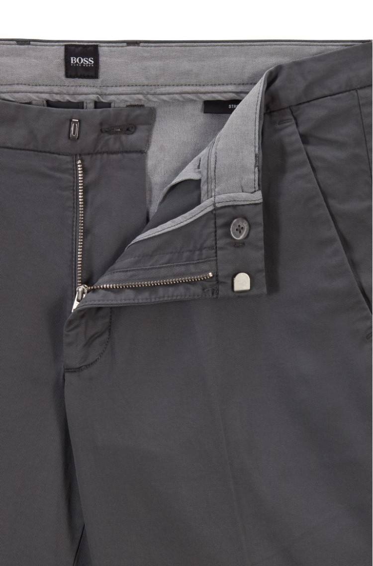 Брюки chinos Slim fit Середня для чоловіків (468588), колір Сірий - №6