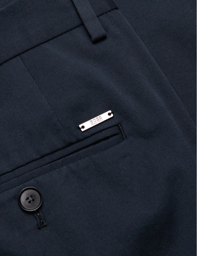 Брюки повседневные Slim fit для мужчин (468590), цвет Синий - №4