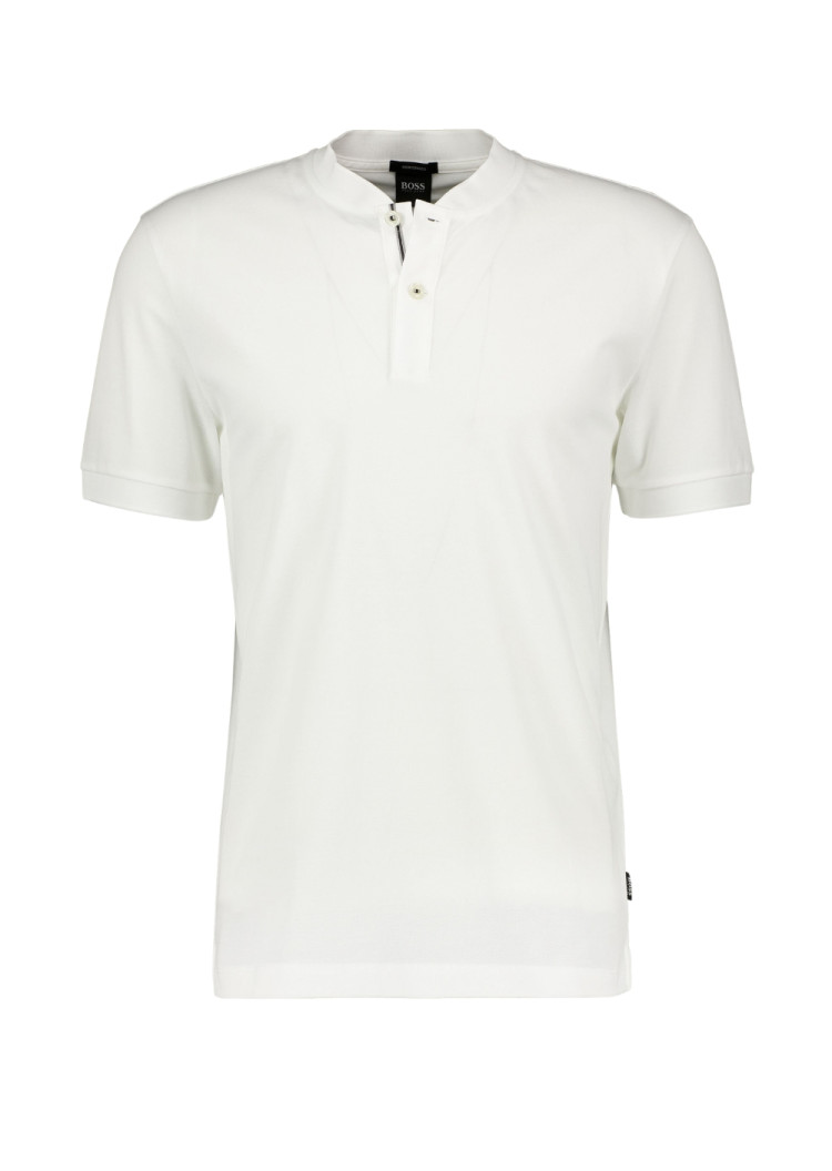Поло Slim fit для чоловіків (468602), колір Білий - №1