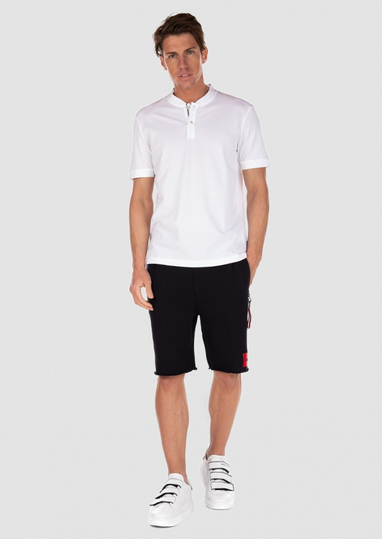 Поло Slim fit для чоловіків (468602), колір Білий - №3
