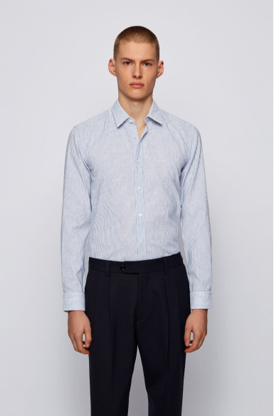 Сорочка повсякденна Extra Slim Fit: дуже облягає, підкреслює фігуру.