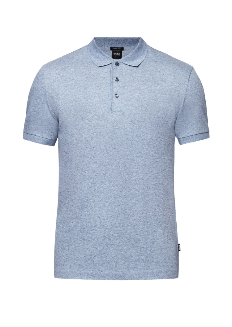 Поло Regular fit для чоловіків (468604), колір Синій - №1