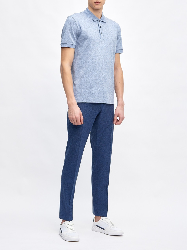 Поло Regular fit для чоловіків (468604), колір Синій - №3