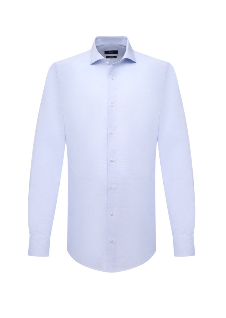 Сорочка повседневная Extra-slim fit для мужчин (468607), цвет Синий - №1
