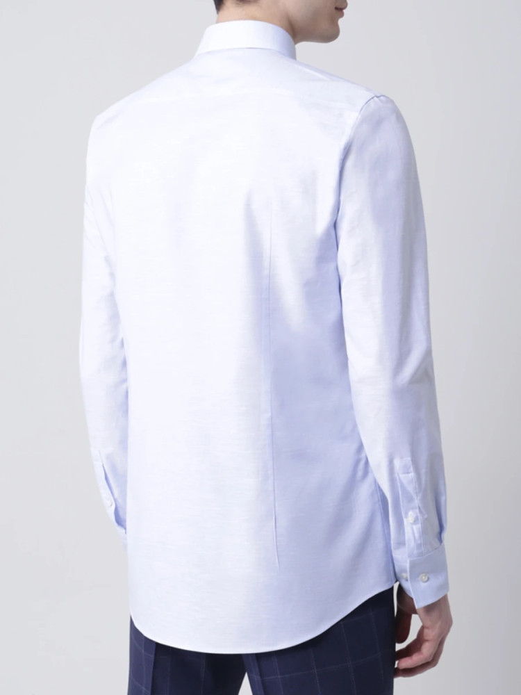 Сорочка повседневная Extra-slim fit для мужчин (468607), цвет Синий - №4