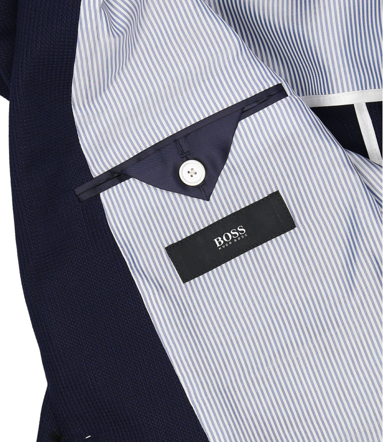 Піджак кежуал Slim Fit для чоловіків (468608), колір Синій - №6