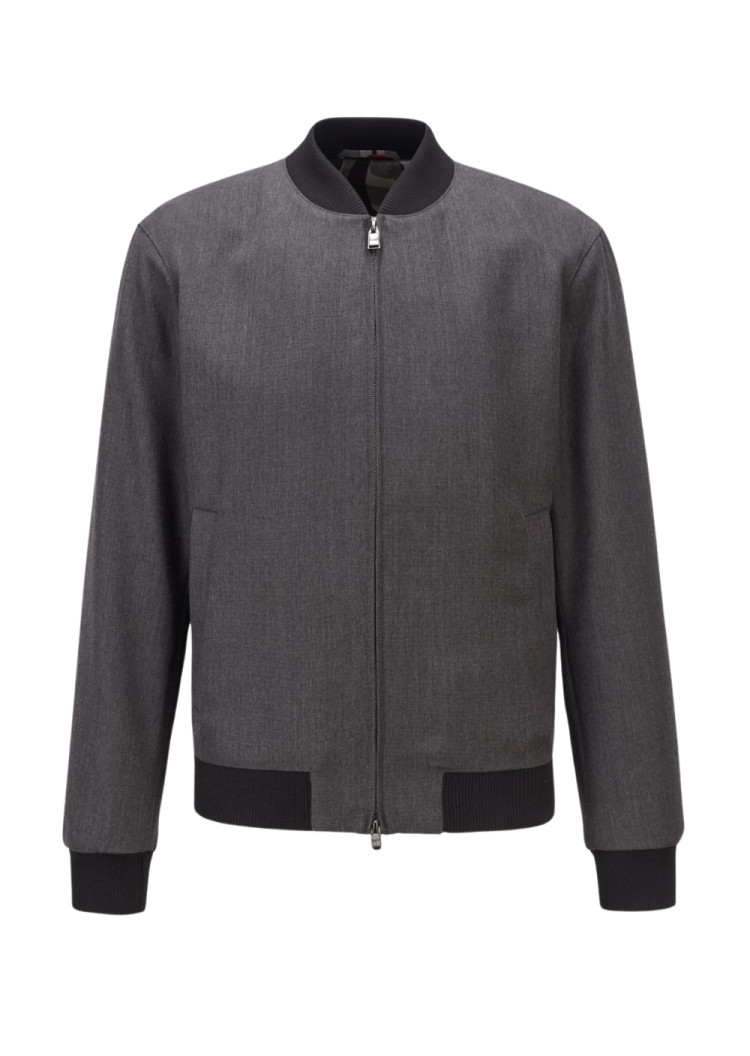 Пиджак кэжуал Slim fit для мужчин (468609), цвет Серый - №1