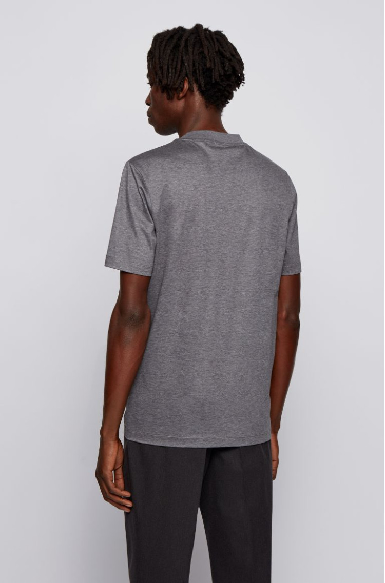 Футболка Slim fit для чоловіків (468610), колір Сірий - №4