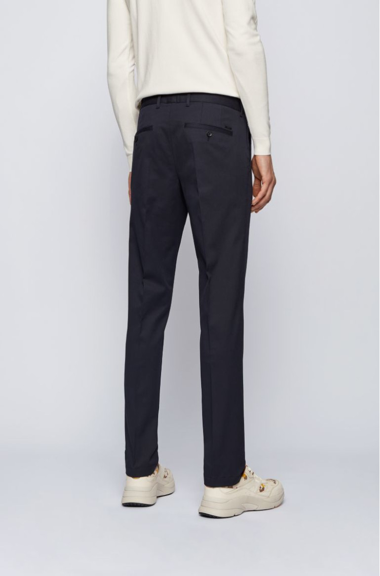 Брюки chinos Regular Fit Средняя для мужчин (468612), цвет Синий - №4