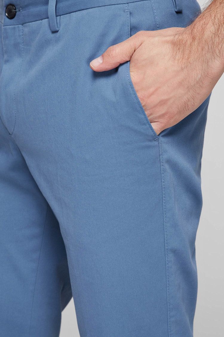 Брюки повсякденні Slim fit Середня для чоловіків (468613), колір Синій - №5