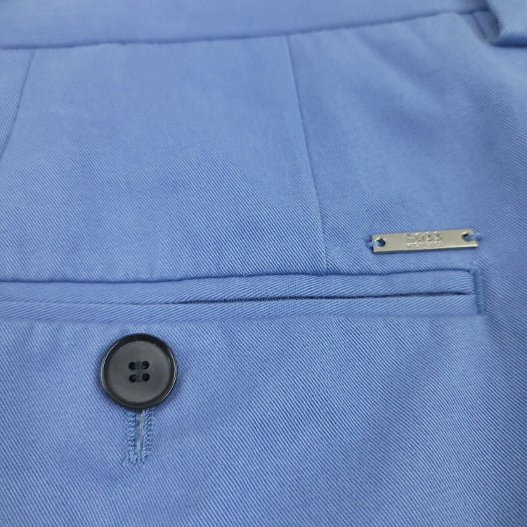 Брюки повсякденні Slim fit Середня для чоловіків (468613), колір Синій - №6