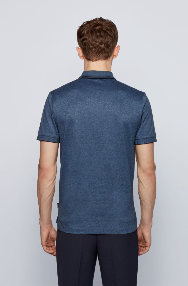 Поло Regular fit для чоловіків (468616), колір Синій - №4