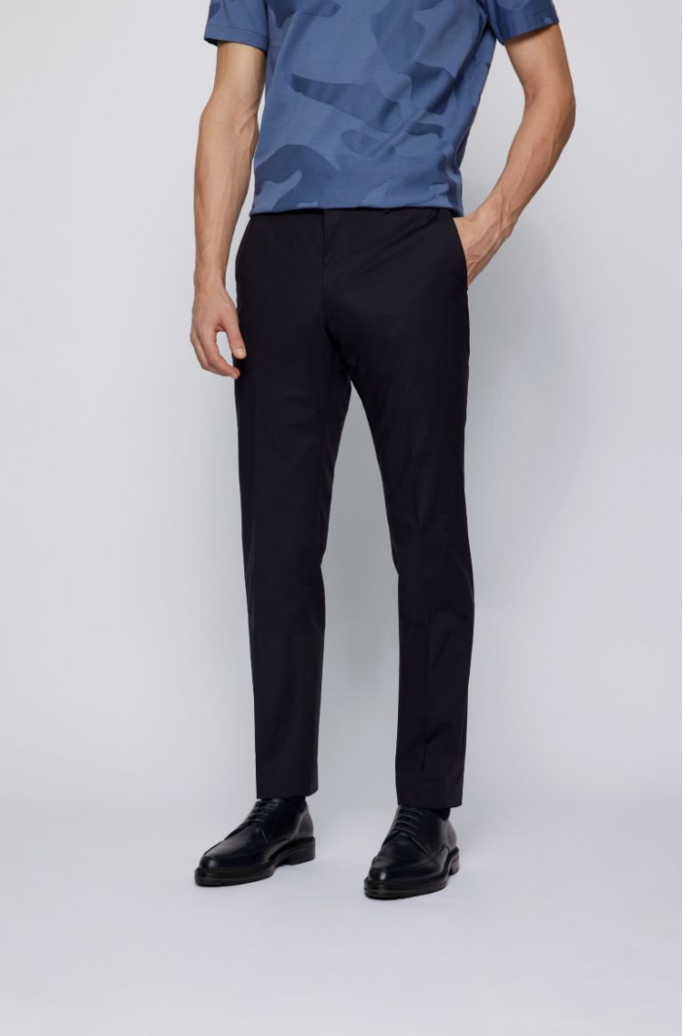Брюки chinos Slim fit Средняя для мужчин (468619), цвет Синий - №3
