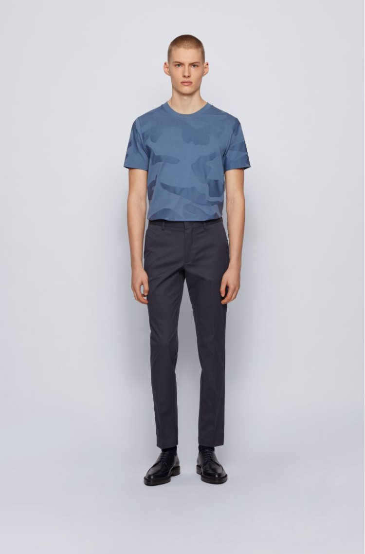 Брюки chinos Slim fit для мужчин (468624), цвет Синий - №2