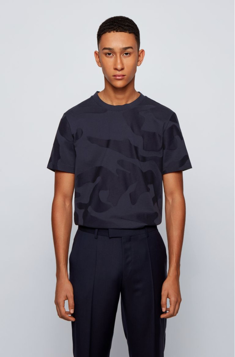 Футболка Regular fit для мужчин (468625), цвет Синий - №2