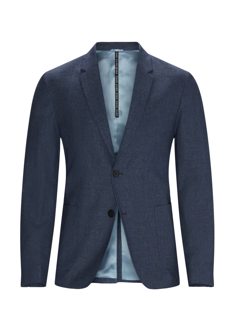 Піджак кежуал Extra-slim fit для чоловіків (468637), колір Синій - №1