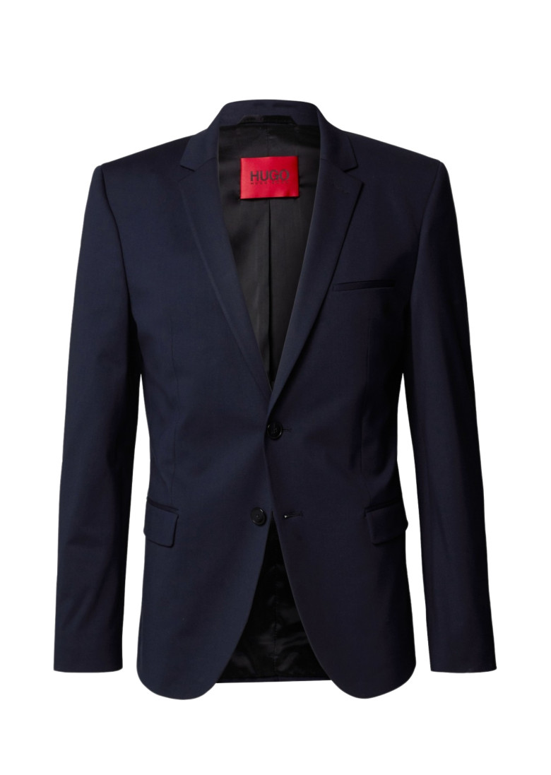 Пиджак кэжуал Extra Slim Fit: очень облегающая, подчеркивающая фигуру.