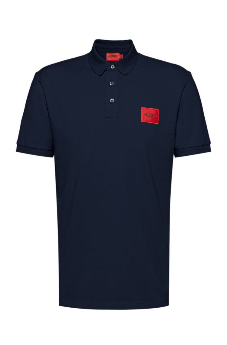Поло Slim fit для мужчин (468640), цвет Синий - №1